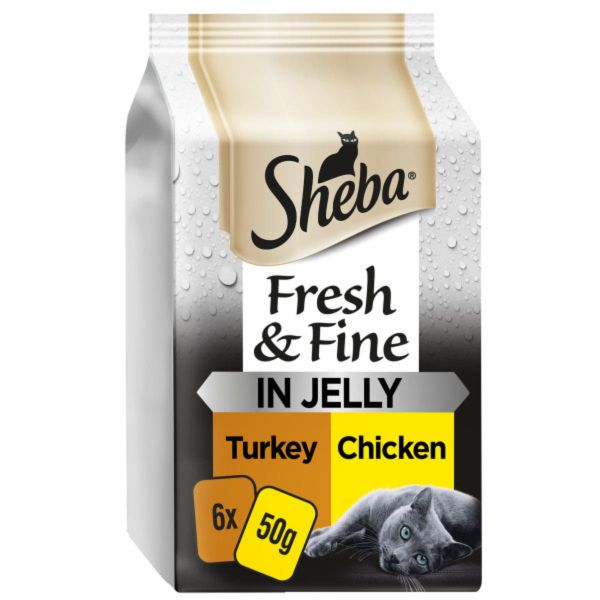 Picture of Sheba Pouch Fresh & Fine Poultry Collection In Jelly 6x50g