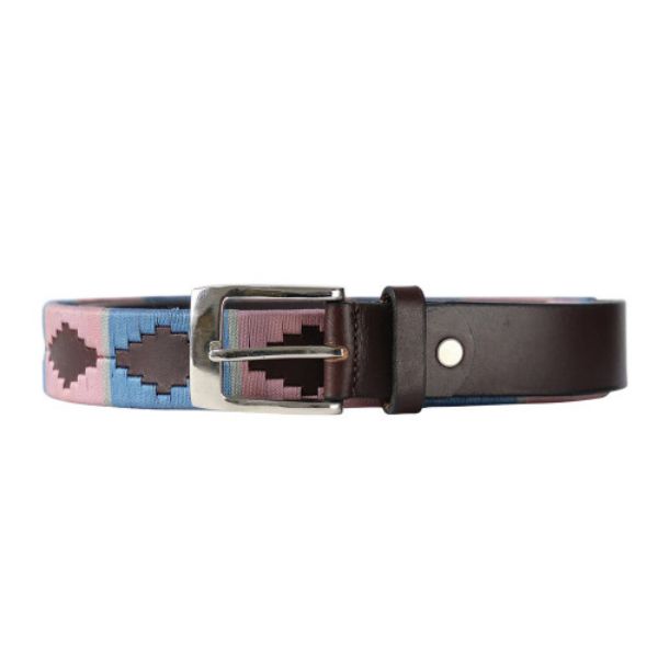 Picture of Hy Equestrian Synergy Polo Belt Grape/Riviera L/XL