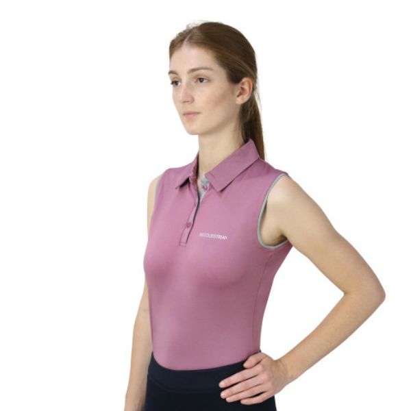 Picture of Hy Equestrian Synergy Polo Shirt Grape