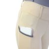 Picture of Hy Sport Active Young Rider Riding Tights Beige / Pencil Point Grey