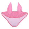 Picture of QHP Rio Ear Net Powder Pink Cob