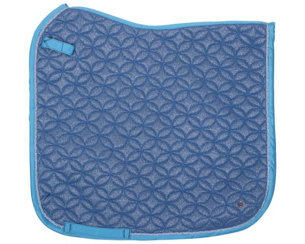 Picture of QHP Rio Saddlepad DR Ice Blue Full