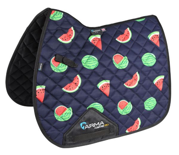 Picture of Shires ARMA Fruity Saddlecloth Watermelon 15-16.5"