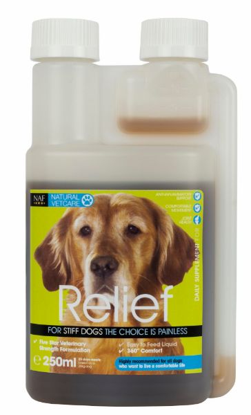 Picture of NAF NVC Dog Relief Liquid 250ml
