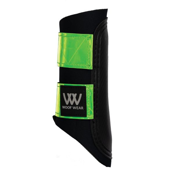 Picture of Woof Wear Reflective Club Brushing Boot Hi Viz Lime