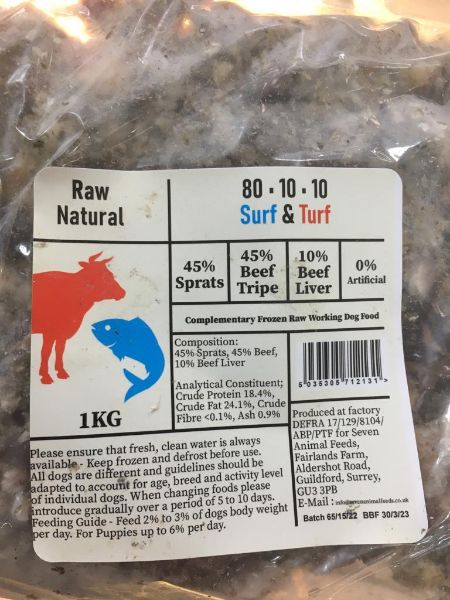 Picture of Raw Natural Surf & Turf 80.10.10 1kg