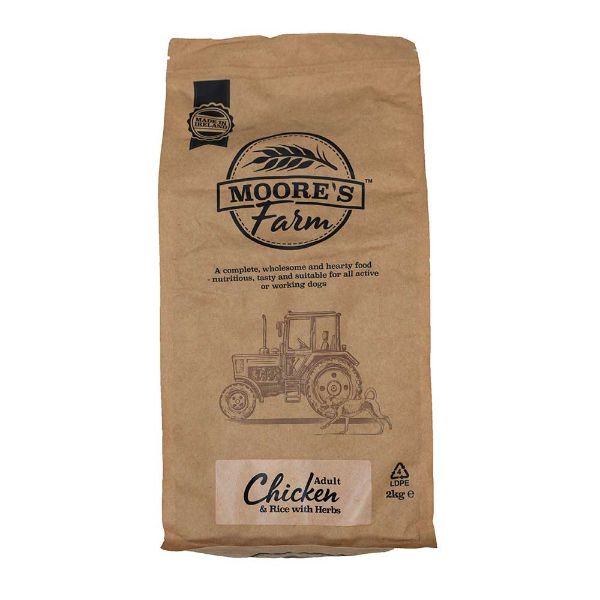 Picture of Moore's Farm Adult Chicken & Rice With Herbs 2kg