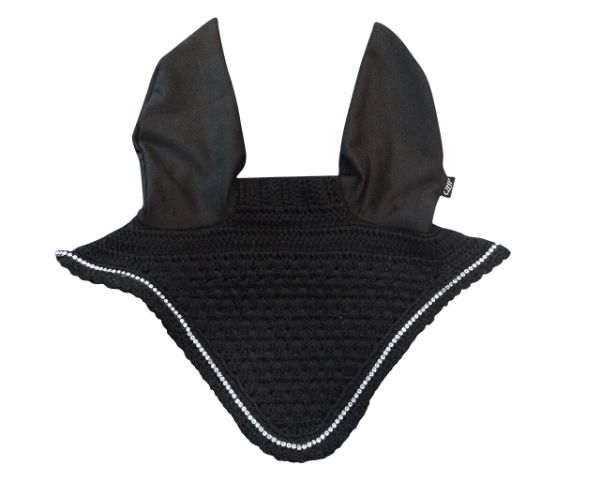 Picture of QHP Ear Net Cali Black Pony