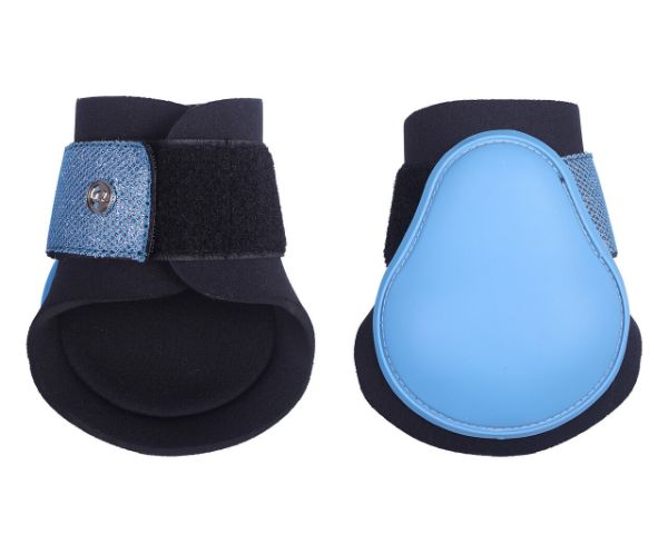 Picture of QHP Fetlock Boots Rio Ice Blue