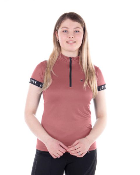 Picture of QHP Sports Shirt Astana Soft Pink
