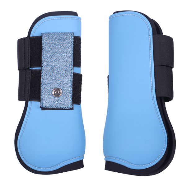 Picture of QHP Tendon Boots Rio Ice Blue