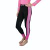 Picture of Hy Equestrian Youth Reflector Riding Tights Pink