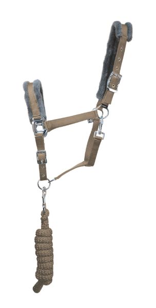 Picture of Hy Sport Active Headcollar & Lead Desert Sand