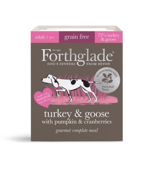 Picture of Forthglade Dog - Gourmet Turkey & Goose with Pumpkin & Cranberry 395g