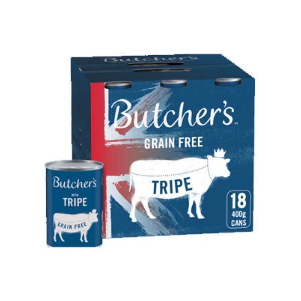 Picture of Butchers Tins Grain Free Tripe 18x400g