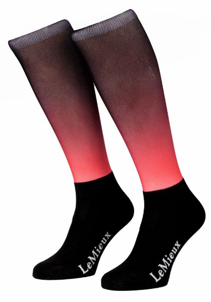 Picture of Le Mieux Spectrum Socks Aubergine/Papaya Junior