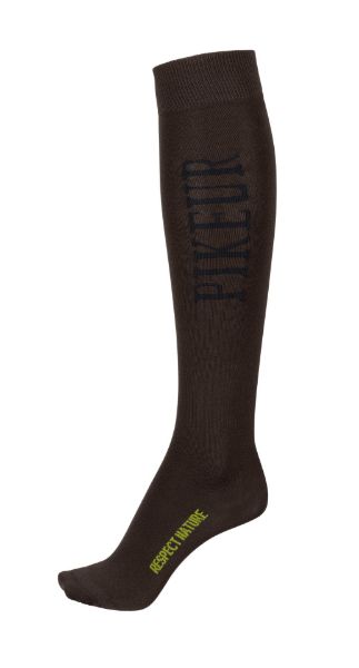 Picture of Pikeur Tube Socks RPN Dark Chocolate / Black 35-38