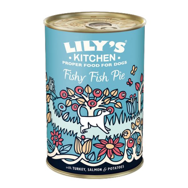 Picture of Lily's Kitchen Dog Tin Fish Pie & Peas 6x400g
