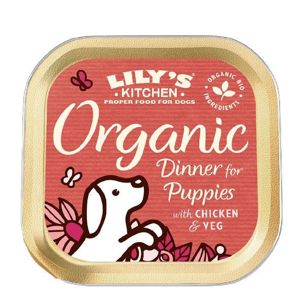 Picture of Lily's Kitchen Dog Foil Organic Dinner for Puppies 150g