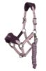Picture of Le Mieux Vogue Fleece Headcollar & Leadrope Fig
