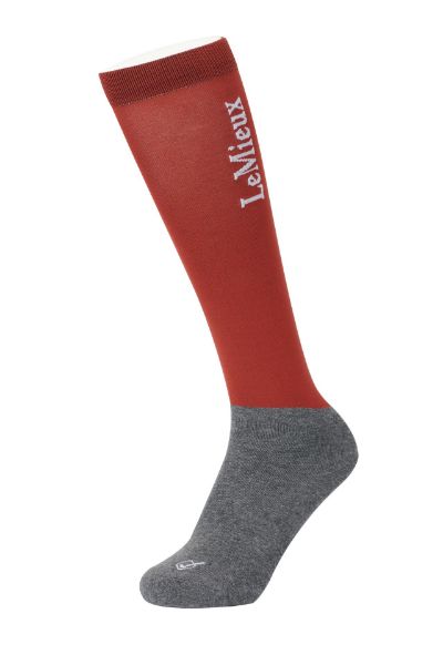 Picture of Le Mieux Compeition Socks (Twin Pack) Sienna Large