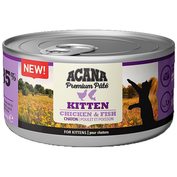 Picture of Acana Cat - Premium Pate Kitten Chicken & Fish 85g