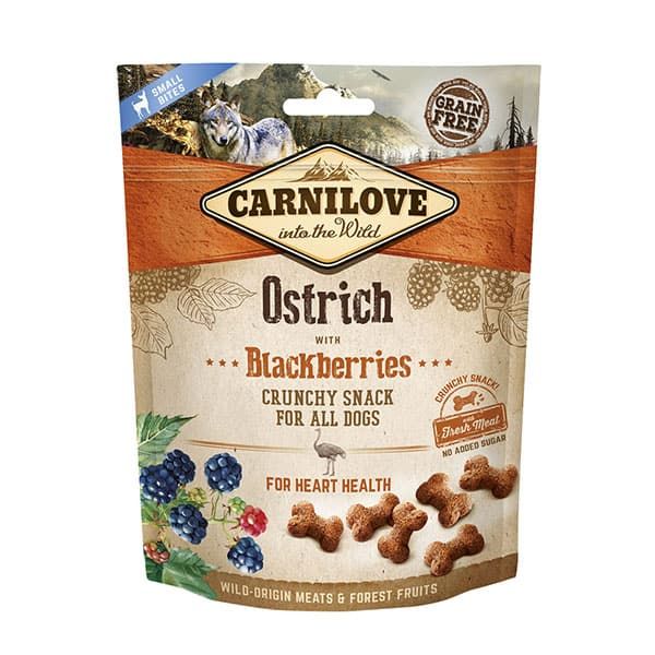 Picture of Carnilove Dog - Ostrich With Blackberries Dog Treats 200g