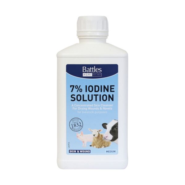 Picture of Battles 7% Iodine Solution 500ml