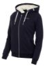 Picture of Le Mieux Sherpa Fleeced Lined Hoodie Navy 