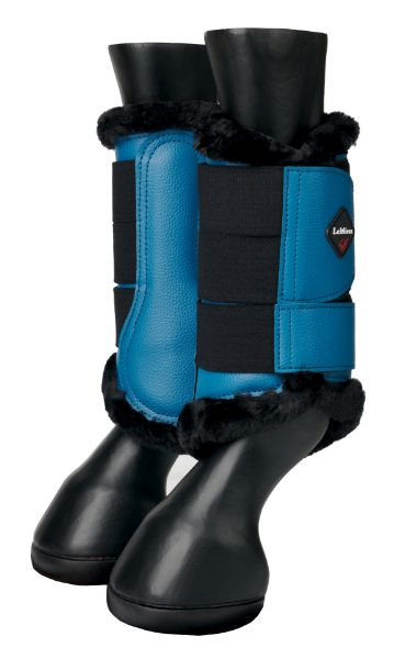 Picture of Le Mieux Fleece Lined Brushing Boots Marine