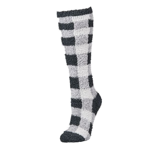 Picture of Dublin Adult Cosy Socks Black Check