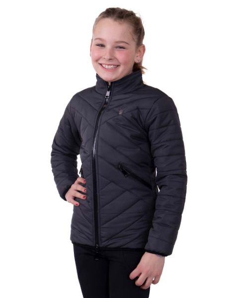 Picture of QHP Junior Winterjacket Arline Anthracite