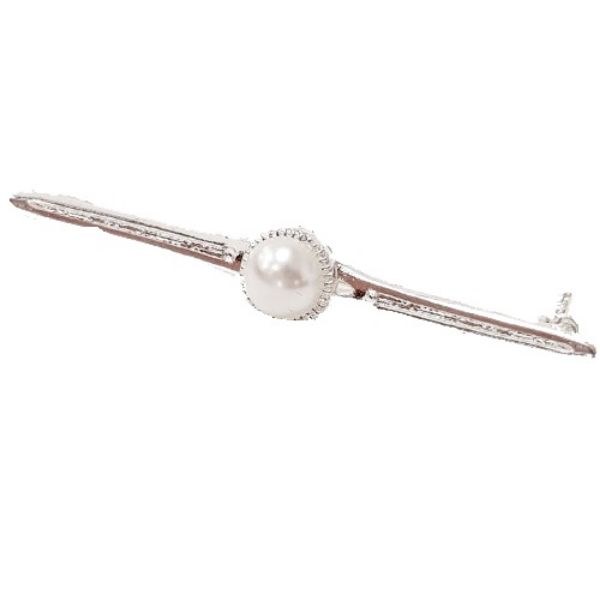 Picture of Equetech Stock Pin Pearl Silver
