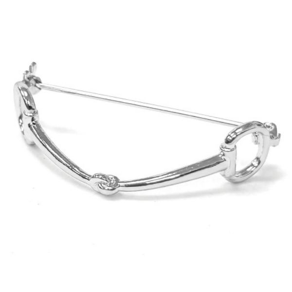 Picture of Equetech Stock Pin Snaffle Silver