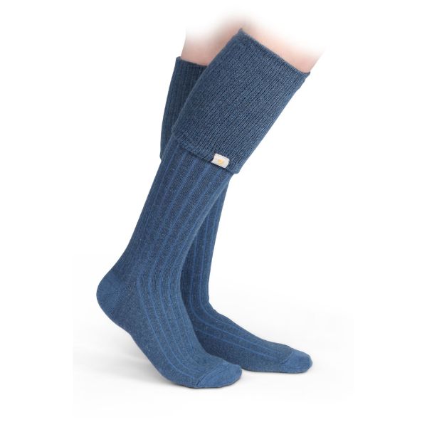 Picture of Aubrion Adult Cottonwood Boot Socks Blue