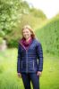Picture of Hy Equestrian Synergy Padded Jacket Navy/Fig