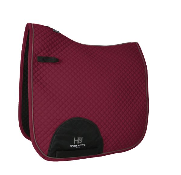 Picture of Hy Sport Active Dressage Saddle Pad Vivid Merlot Full