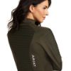 Picture of Ariat Wms Facet Long Sleeve Baselayer Forest Mist