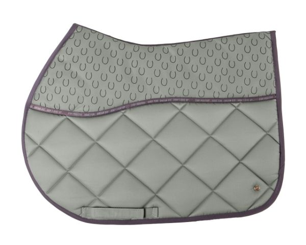 Picture of QHP Saddlepad Equestrian Dream AP Dusty Olive Full