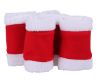 Picture of QHP Christmas Bandages Red