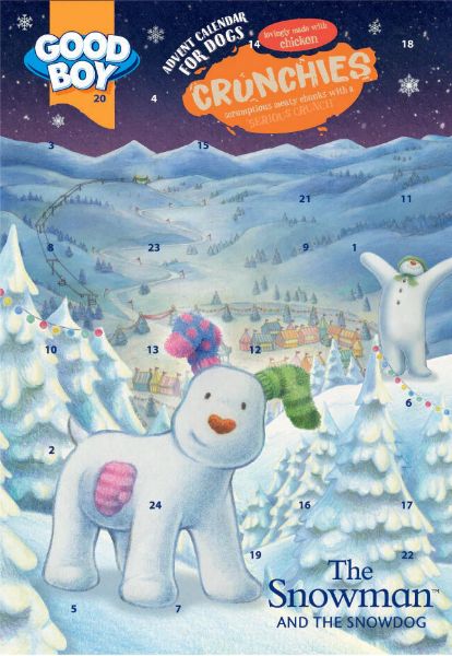Picture of Good Boy Snowman & Snowdog Advent Calendar