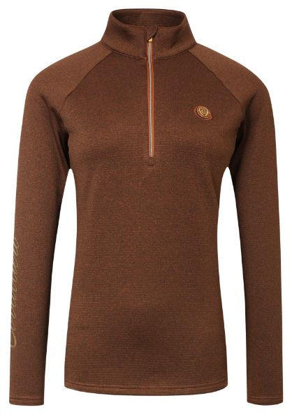 Picture of Covalliero Ladies Active Shirt Dark Copper