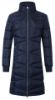 Picture of Covalliero Ladies Quilted Long Coat Dark Navy