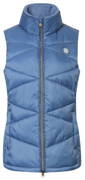 Picture of Covalliero Ladies Quilted Waistcoat Ice Blue