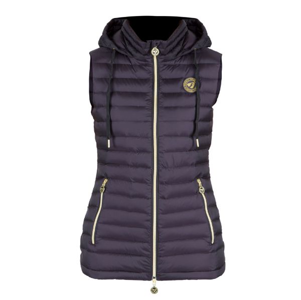 Picture of Aubrion Norwood Packaway Down Gilet Charcoal 