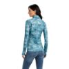 Picture of Ariat Wms Lowell 2.0 1/4 Zip Baselayer Arctic Frolic Print