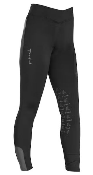 Picture of Firefoot Kids Bankfield Basic Breeches Black/Grey