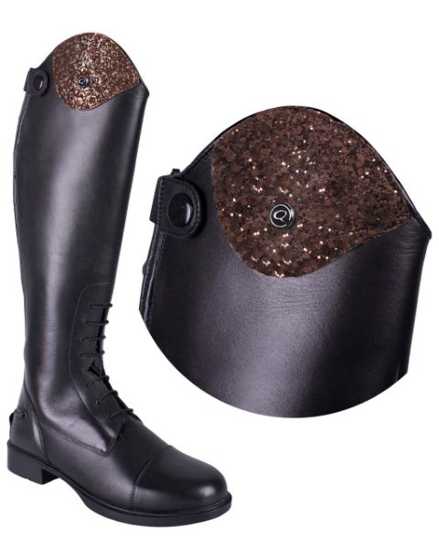Picture of QHP Exchangeable Top Romy Sparkle Cacao