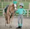 Picture of Hy Equestrian DynaMizs Ecliptic Close Contact Saddle Pad Mint/Grey Small Pony