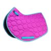 Picture of Hy Equestrian DynaMizs Ecliptic Close Contact Saddle Pad Plum/Teal Small Pony